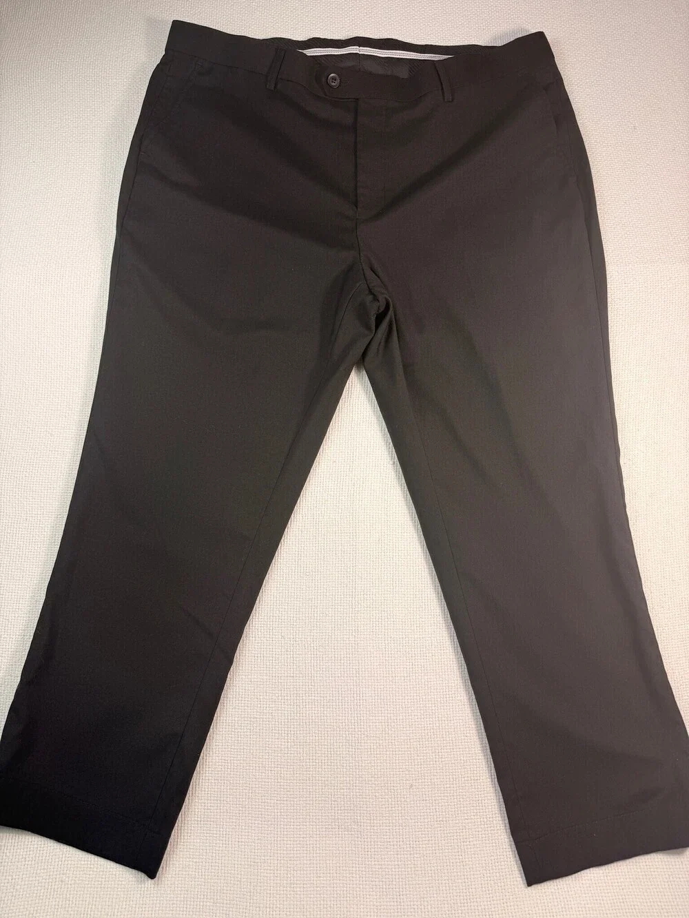 Capucci Men's Black Suit Vest & Trousers 46R 40W 2-Piece